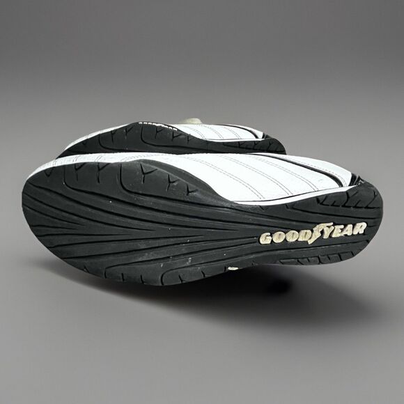 Goodyear ORI Men’s Racing Shoes White Black Driving Sneaker Motorsport Size 10 - Picture 9 of 12